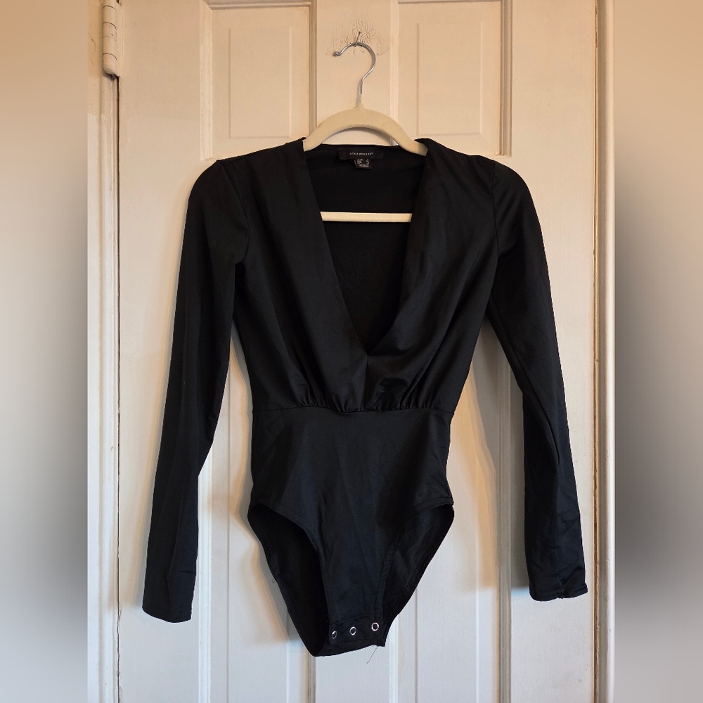 Atmosphere Elegant Black Bodysuit